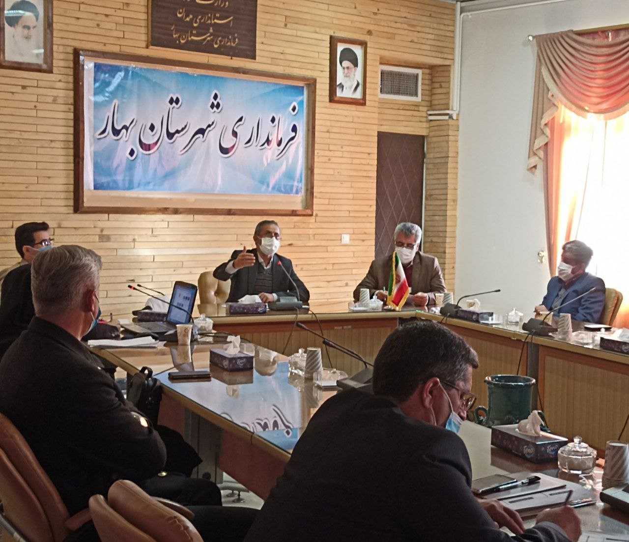 بستری ۱۵ بیمار کرونایی در بیمارستان آیت الله بهاری