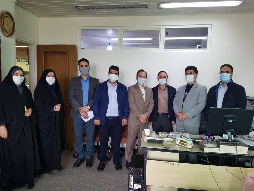دیدار جمعی از فعالان اجتماعی و رسانه ای شهرستان بهار با کارشناس حوزه حراست استانداری