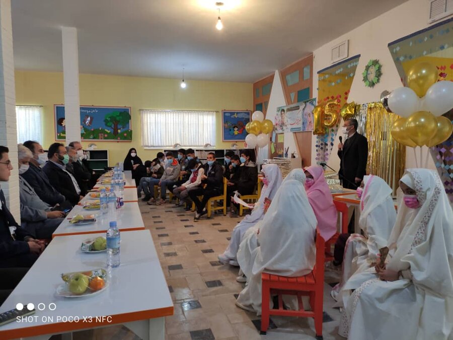 آیین جشن تکلیف فرزندان تحت پوشش بهزیستی اجرا شد