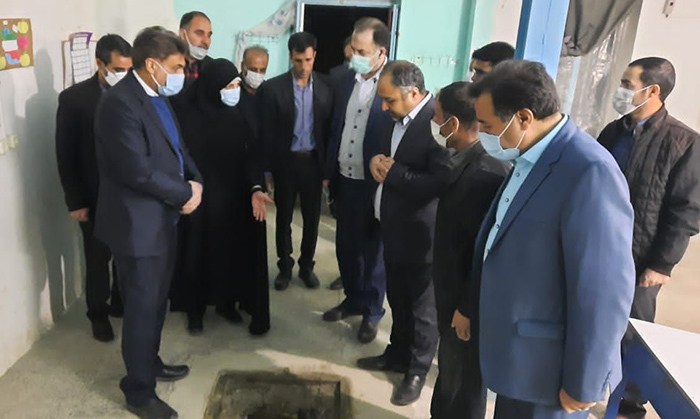 حضور رییس سازمان نوسازی و تجهیز مدارس کشور در شهرستان بهار