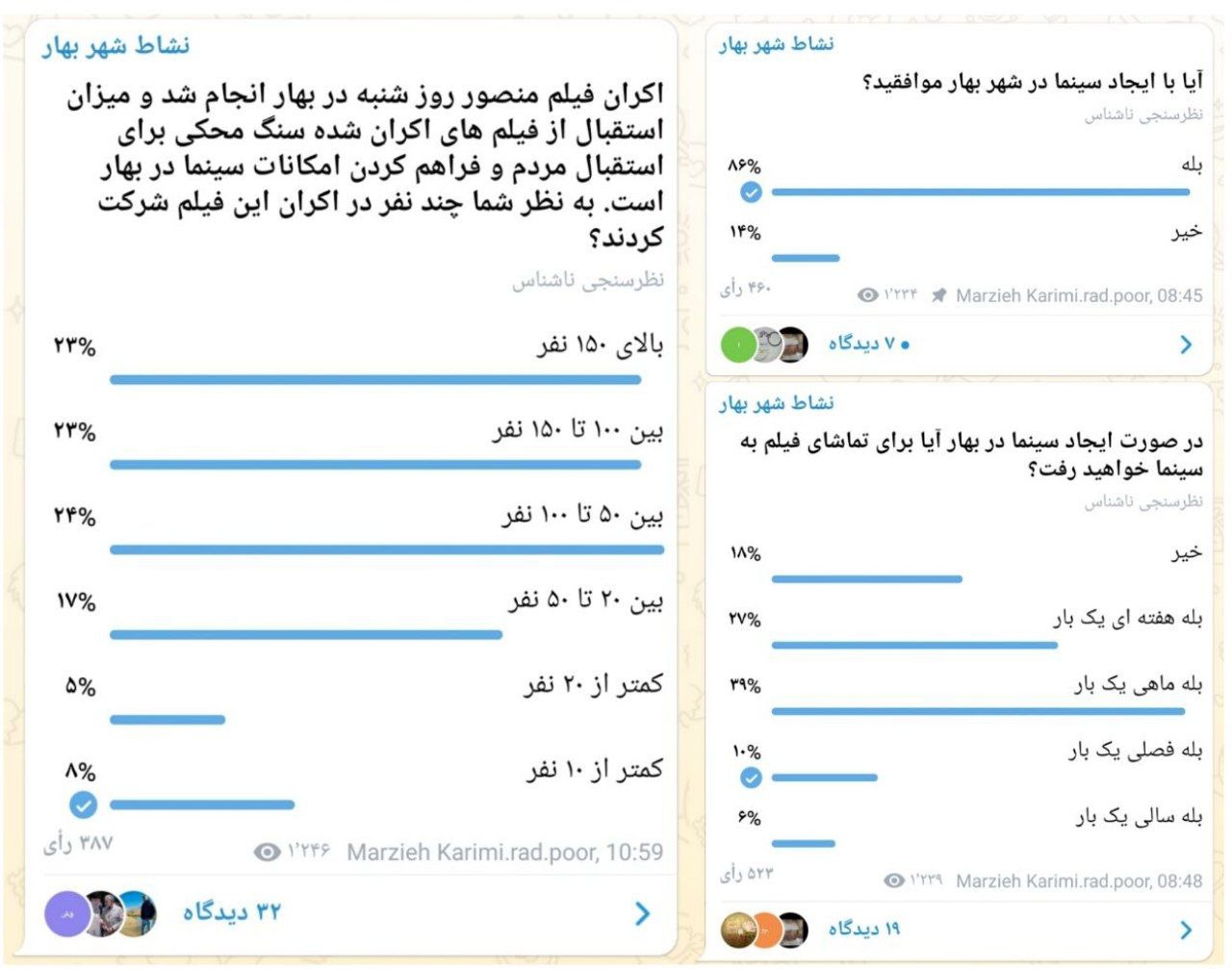 در روز اول اکران تنها ده نفر شرکت داشتند/منتقدان فقدان سینما در بهار کجایند