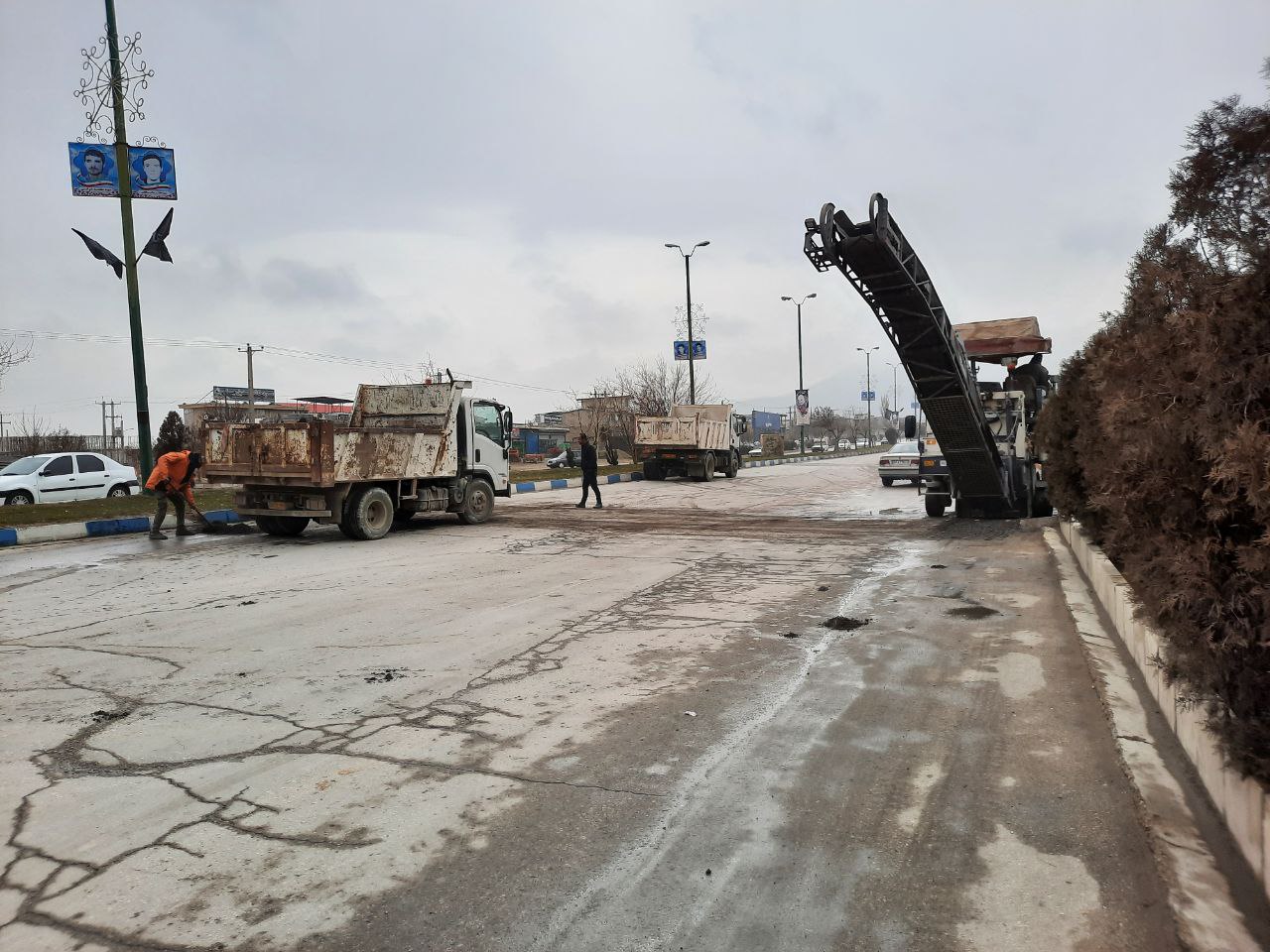 جمع آوری ۲۰ سرعتگیر از سطح شهر بهار