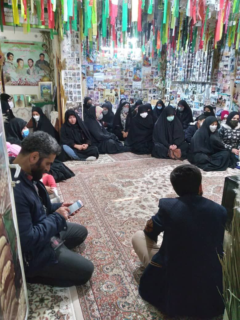 محفل دیدار با خانواده شهدا به مناسبت ایام فاطمیه