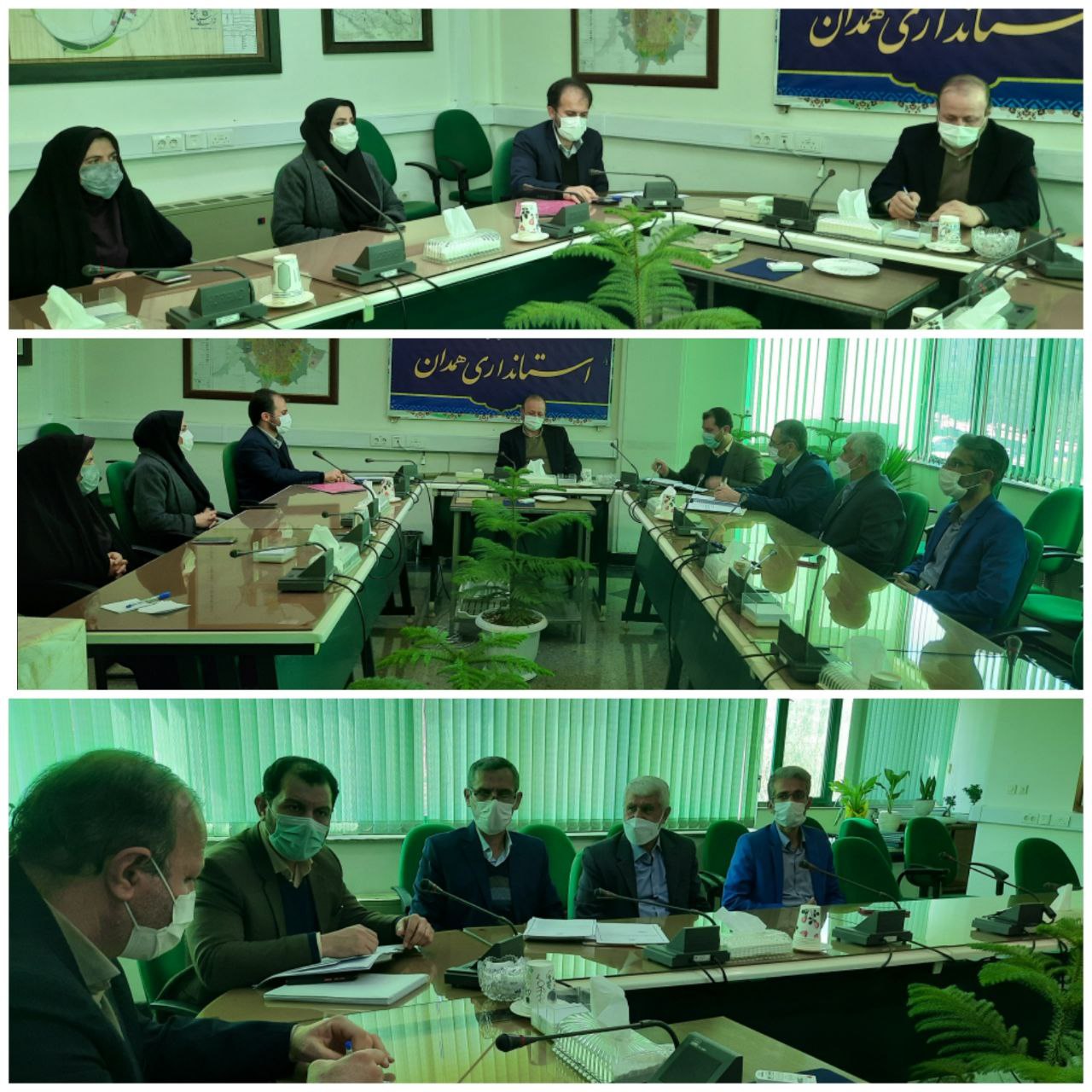 جلسه ای با محوریت موضوعات و مشکلات شهر لالجین برگزار شد