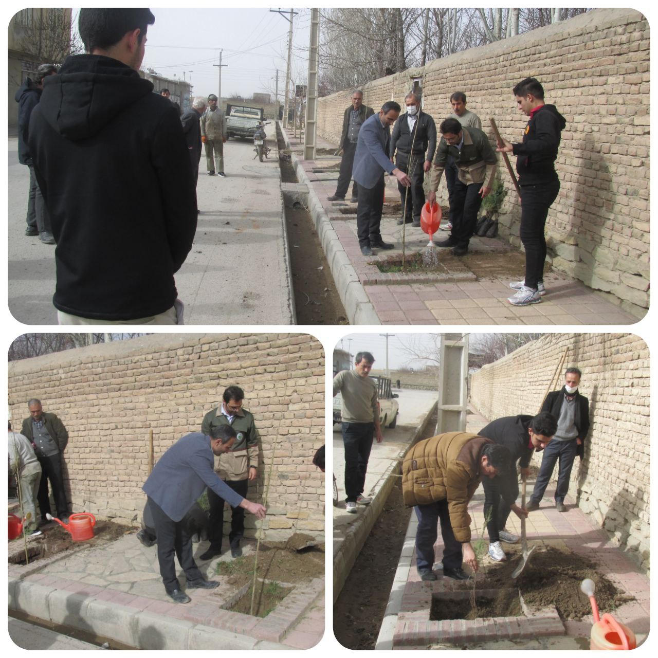 کاشت نهال در روستای اقبلاق لتگاه