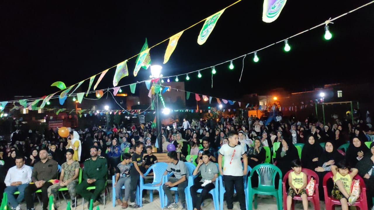 از برگزاری جشن در حسینیه حضرت ابوالفضل(ع)" قلعه " تا مراسم عید غدیر در بوستان نوبهار