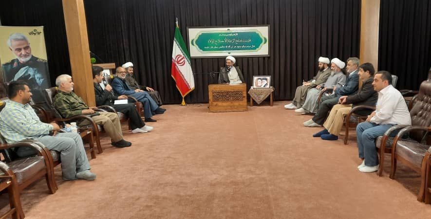 دیدار جمعی از فعالین اجتماعی، سیاسی شهر بهار با نماینده ولی فقیه در استان و امام جمعه همدان