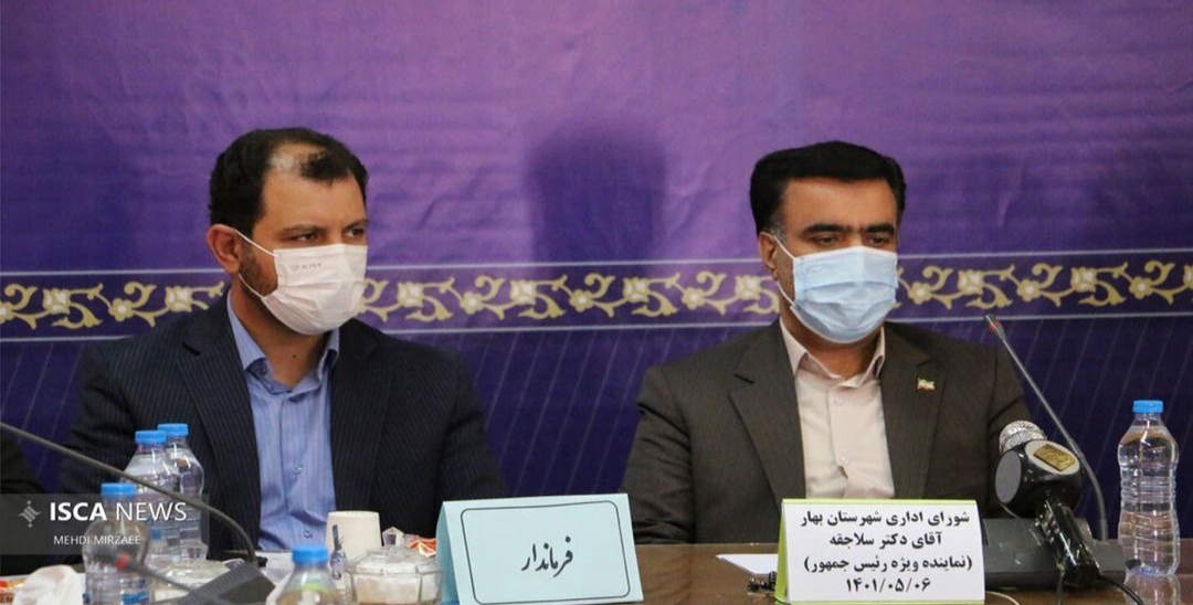 هفت برابر کل بودجه شهرستان بهار، در سفر ریاست جمهوری جذب شهرستان شد