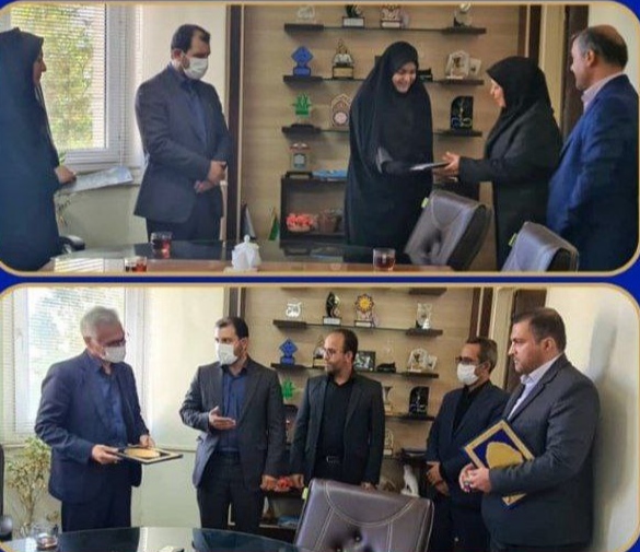 تودیع و معارفه دو مدیر پرخبر شهرستان بهار در یک روز