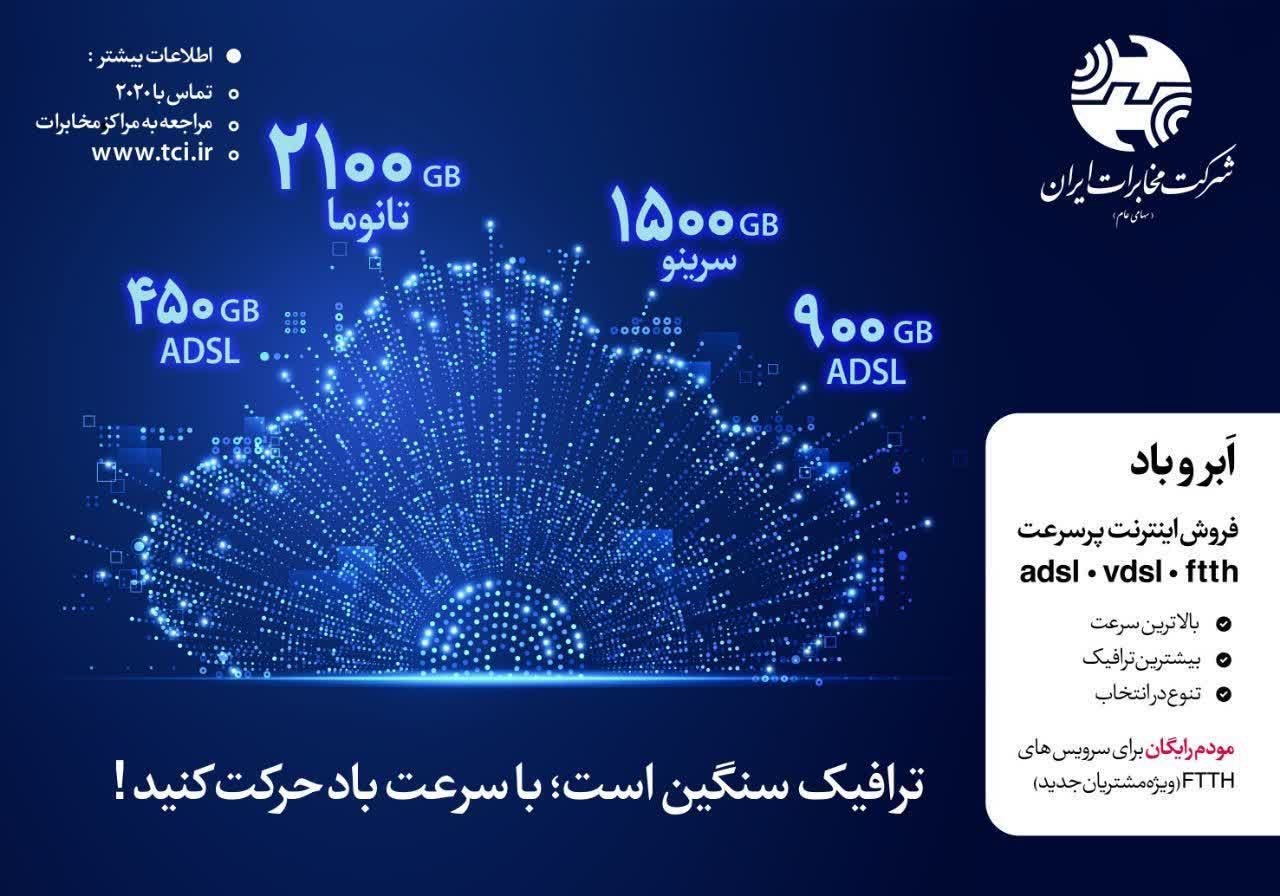 برگزاری کمپین " ابر و باد" شرکت مخابرات به منظور پاسخگویی به نیاز مشتریان