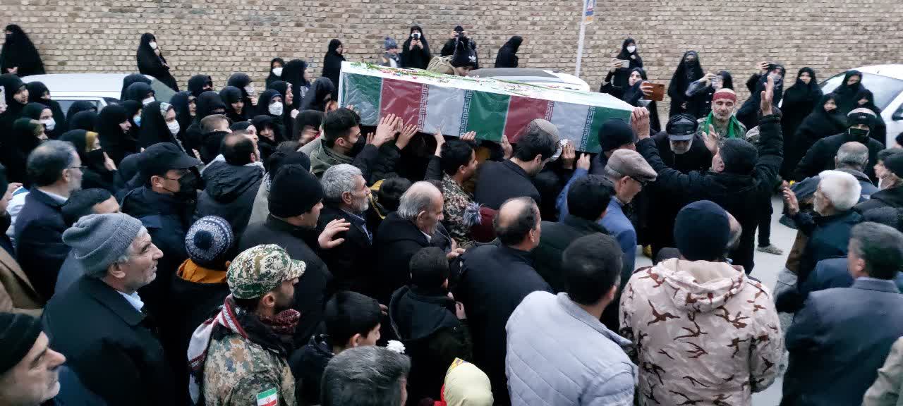 امروز شهر لالجین میزبان یکی از شهدای گمنام هشت سال دفاع مقدس بود