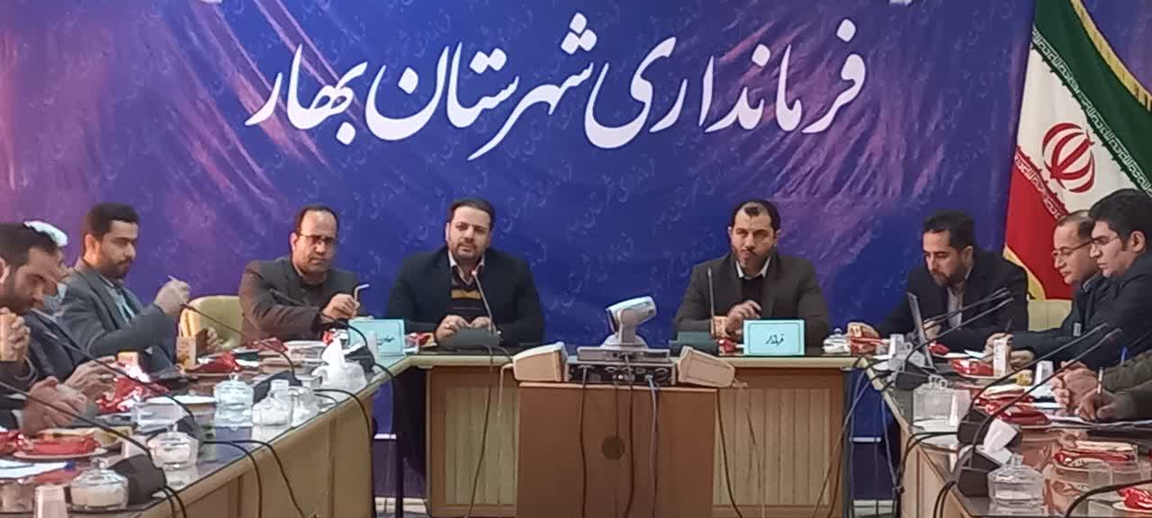 کسب رتبه نخست پوشش بیمه روستایی، کشاورزان و عشایری شهرستان بهار در استان همدان