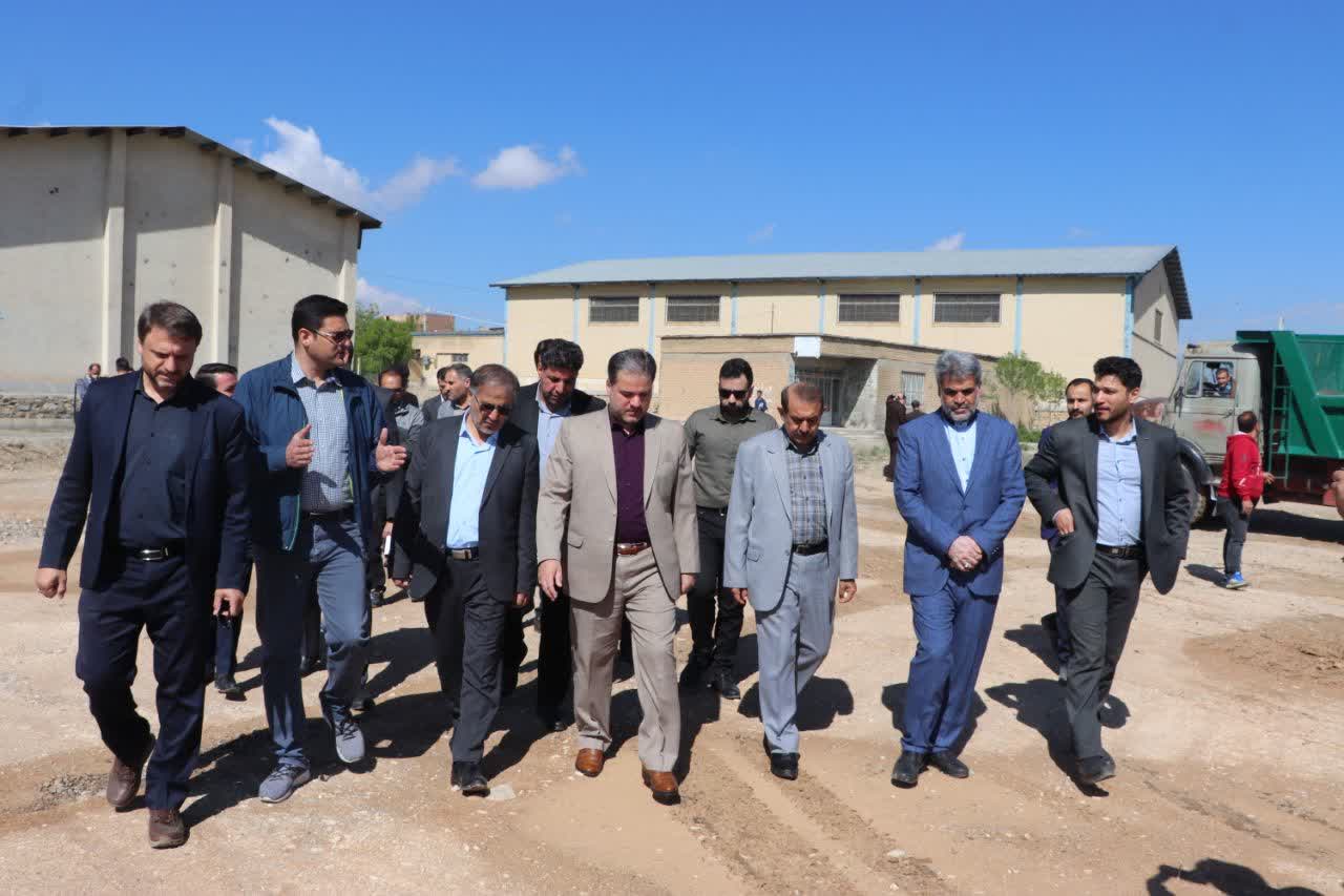 بازدید و بررسی پروژه و اماکن ورزشی شهرستان بهار
