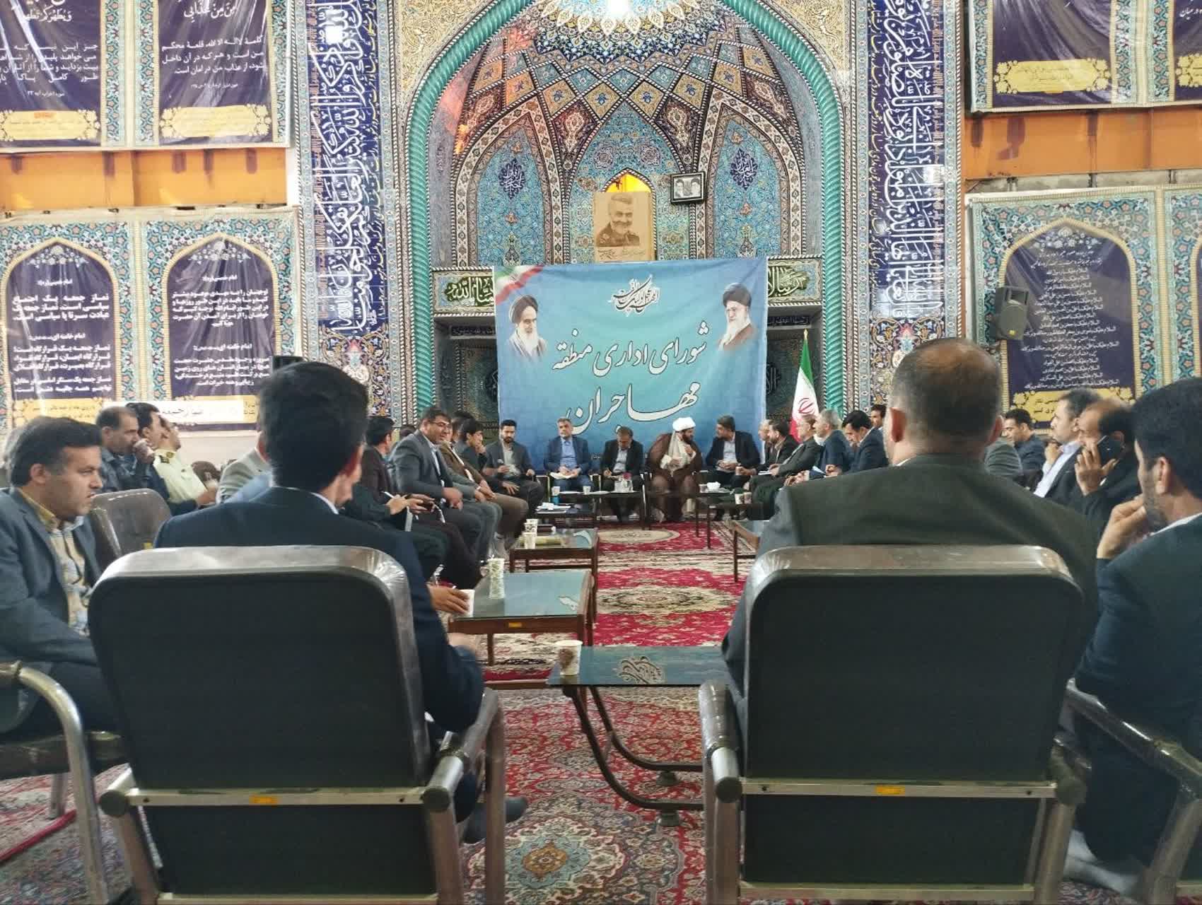 باید تمام توان خود را برای تکمیل پروژه های نیمه تمام در مهاجران به کار بگیریم