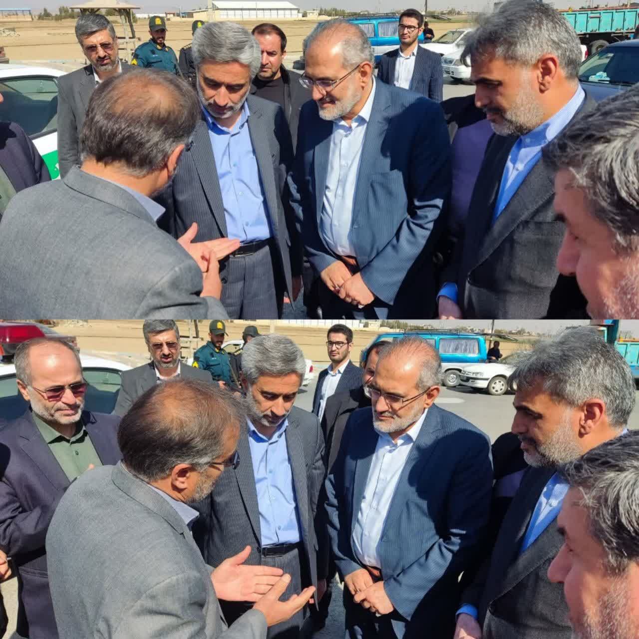 معاون پارلمانی رئیس جمهور وارد شهرستان بهار شد