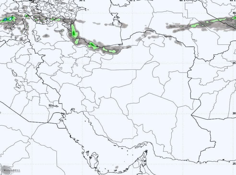 باران در نواحی شمالی و شرایط آرام جوی طی امروز در اکثر نقاط