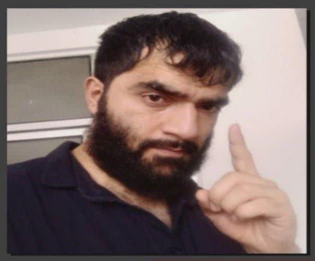 تصویری از تروریست متواری " عادل پنجشیری" که وزارت اطلاعات منتشر کرده است