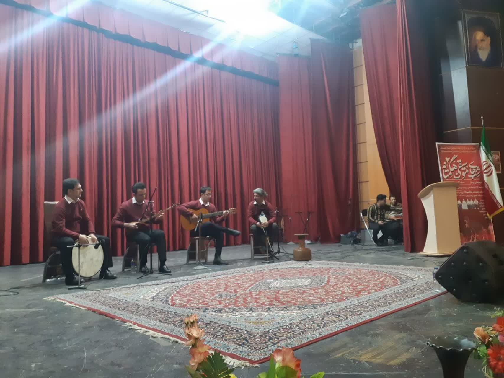 کنسرت موسیقی شب های هگمتانه ۲ در شهرستان بهار به اجرا درآمد