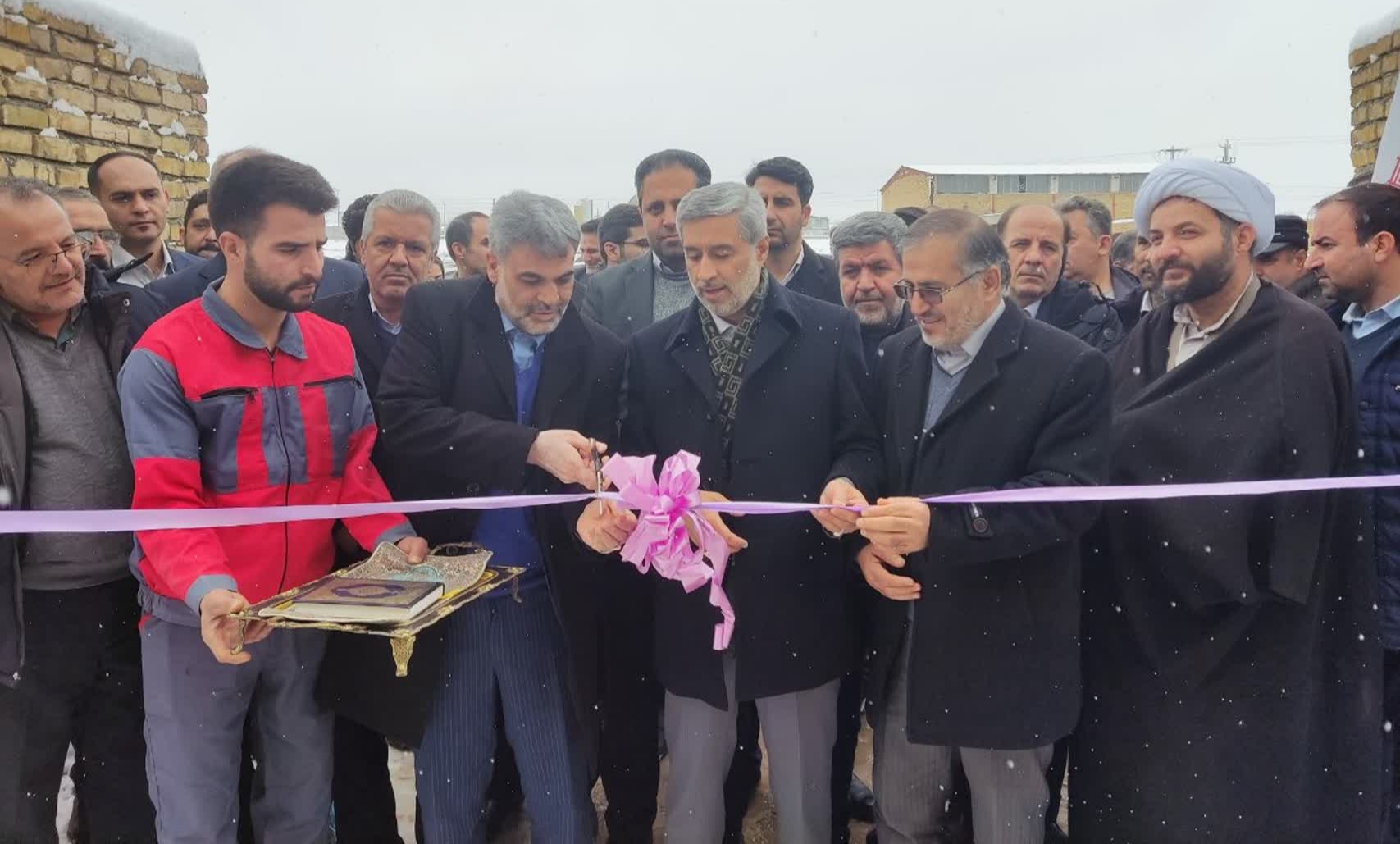 افتتاح کارخانه خوراک طیور در شهرستان بهار