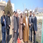 کاشت نهال در بوستان شهر صالح آباد همزمان با هفته منابع طبیعی