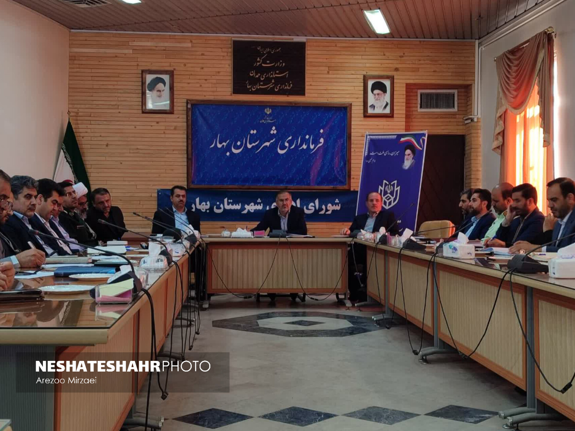 دومین جلسه شورای اداری شهرستان بهار در سال جاری با سه محوریت انتخابات، عید سعید غدیر خم و اربعین حسینی برگزار شد