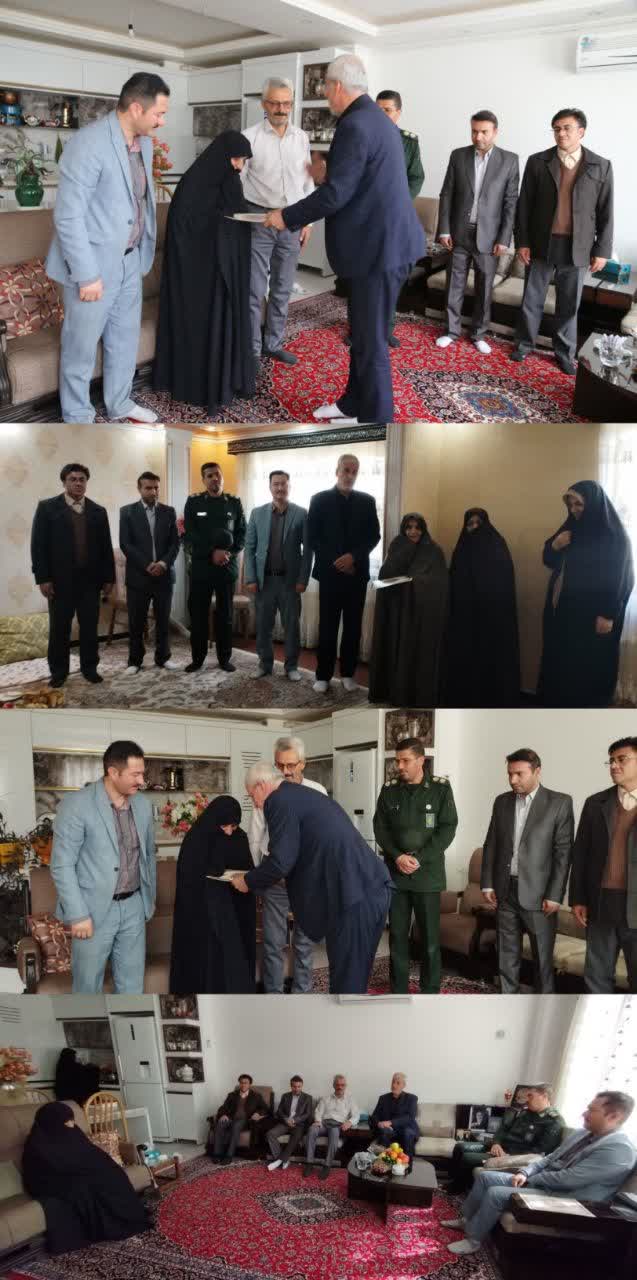 دیدار با مادران شهیدان والامقام «شهید محمدحسن سلیمی و محمدهادی شمس شفیق»