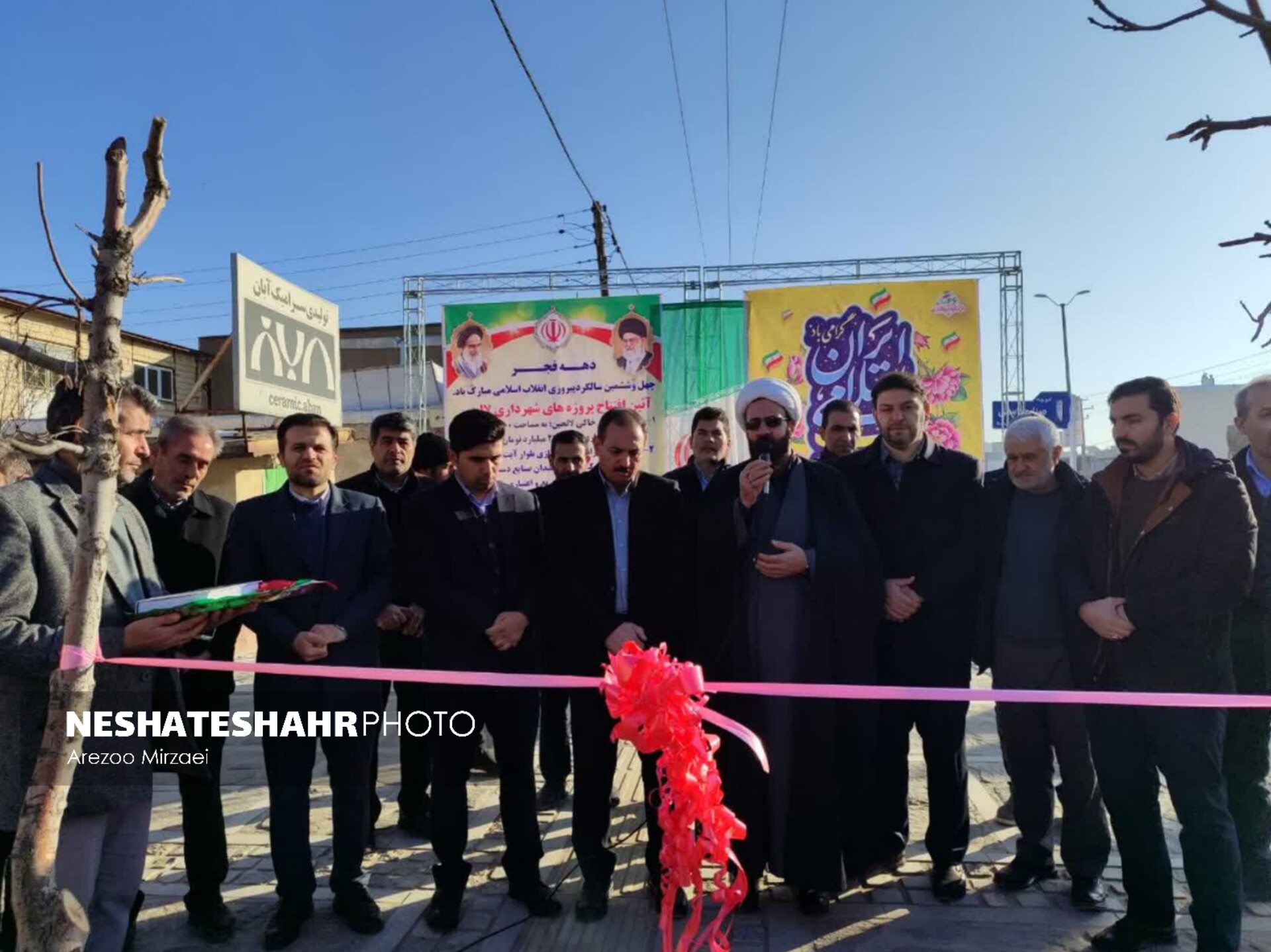 آسفالت ۶۰ هزار متر مربع از معابر خاکی شهر لالجین به بهره‌برداری رسید