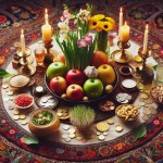 این جشن را به آغاز خلقت انسان ربط می دهند/ نوروز را به زمان پادشاهی جمشید که از اساطیر ایران است منسوب میکنند/ آنچه امروزه درباره هفت سین می بینیم ایده ای نوظهور و حاصل تخیلی مرسوم بوده که از روی سلیقه به صورت آدابی خوشایند گسترش یافته است
