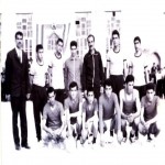 عکسی ماندگار از تیم والیبال شهرستان بهار در سال۱۳۴۶