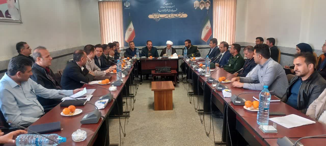 برگزاری نخستین جلسه شورای اداری بخش صالح آباد در سال ۱۴۰۴