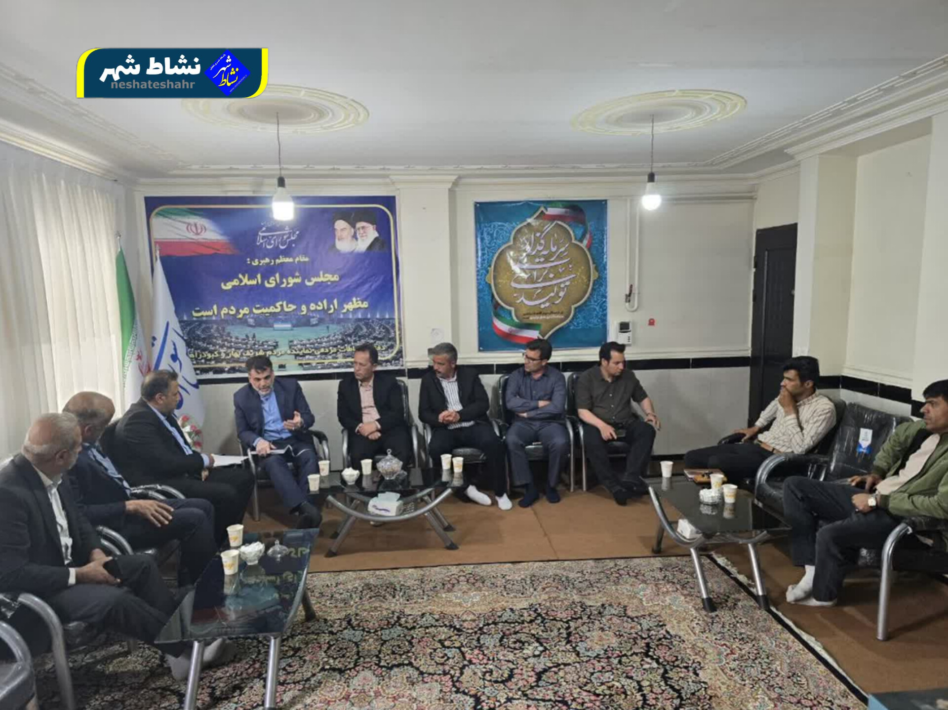 دیدار مدیرعامل تعاونی سیب زمینی کاران و جمعی از کشاورزان شهر بهار با دکتر توسلی نماینده مردم بهار و کبودراهنگ/دکتر توسلی:باید ملاحظات وضعیت کشاورزان و ضررو زیان آنها در نظر گرفته شود