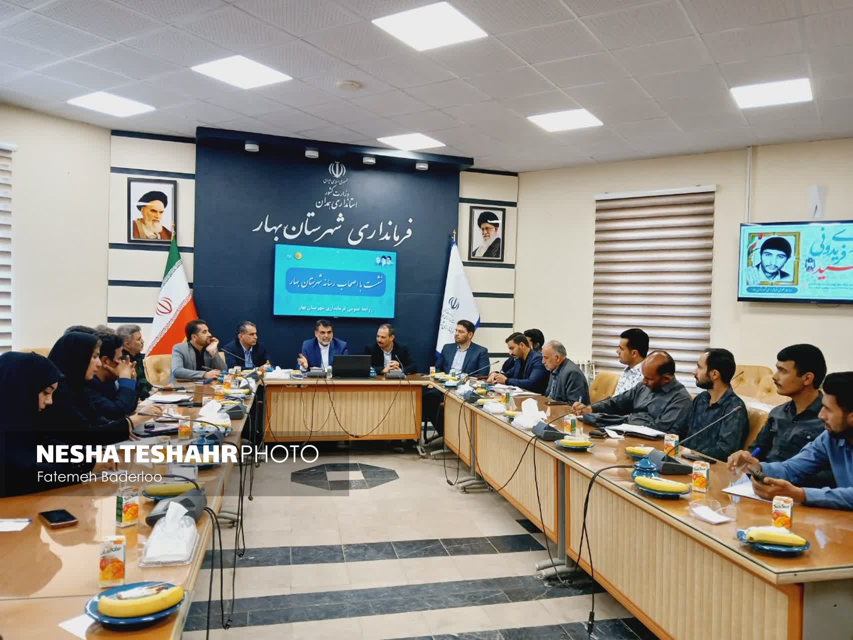 گزارش تصویری از نشست خبری به مناسبت روز خبرنگار