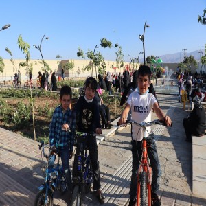 گزارش تصویری از افتتاحیه پارک بانوان شهر بهار