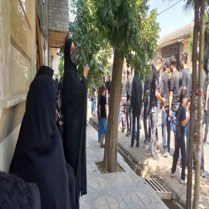 مراسم عزاداری روز عاشورا در بهار