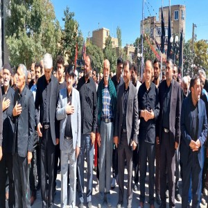 برگزاری مراسم اربعین در بهار