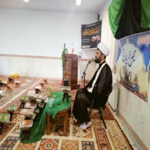 گزارش تصویری از برگزاری محفل انسی با قرآن کریم همراه با ضيافت افطاری در دبیرستان نمونه دولتی حجاب بهار