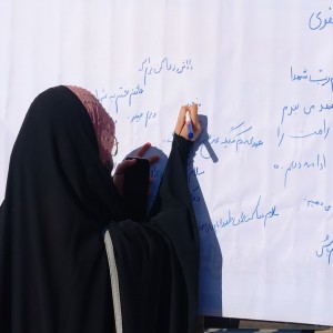 گزارش تصویری از برگزاری سی و هفتمین مراسم تولد شهید مدافع حرم سید میلاد مصطفوی در گلزار شهدای بهار