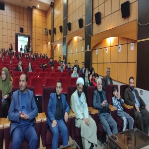 گزارش تصویری از مراسم روز پرستار مصادف با میلاد با سعادت حضرت زینب (س) در سالن آیت الله بهاری