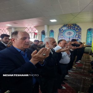 گزارش تصویری از اقامه نماز عید فطر در مصلی شهر بهار