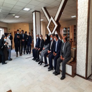 گزارش تصویری از مراسم بازگشایی کتابخانه آیت الله بهاری