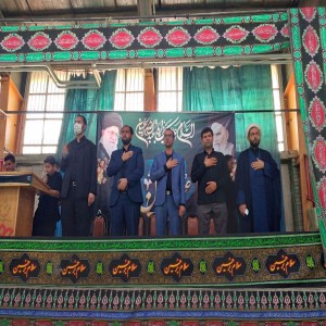 تجمع بزرگ سوگواری دانش آموزی احلی من العسل در شهرستان بهار