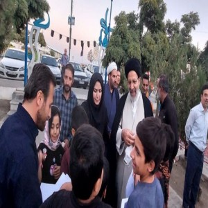بازدید رئیس ستاد اقامه نماز جمعه استان همدان از موکب آیت الله بهاری