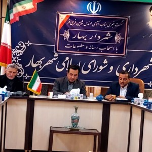 گزارش تصویری از نشست خبری شهردار و اصحاب رسانه