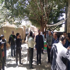 گزارش تصویری از بازدید میدانی از مواکب و ایستگاه های صلواتی سطح شهرستان بهار