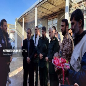 گزارش تصویری از افتتاح چهار پروژه در روستاهای آبرومند و سیمین به مناسبت هفته بسیج