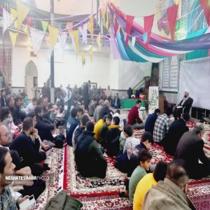 گزارش تصویری از برگزاری جشن ولادت امام علی (ع) و روز پدر در مسجد امام حسین (ع) شهر بهار