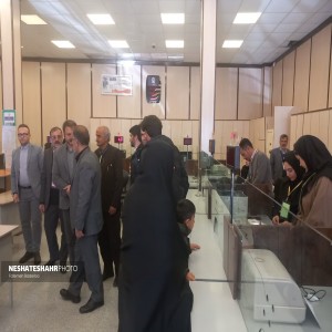 بازدید مسئولین شهرستان بهار از برخی از شعبات اخذ رأی