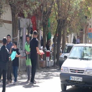 گزارش تصویری از مراسم عزاداری جاماندگان پیاده روی اربعین در شهر بهار