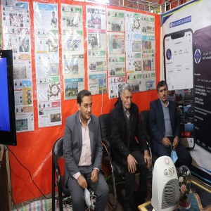 گزارش تصویری از دیدارهای مردمی از غرفه نشاط شهر و ماهنامه نشاط بهار در اولین روز از برگزاری غرفه