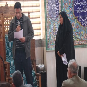 گزارش تصویری از مراسم افتتاحیه آسفالت ریزی معابر روستای حسام آباد و برگزاری میز خدمت در این روستا